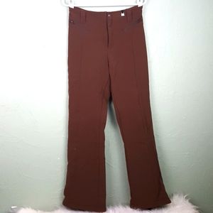 NILS Sportswear Brown Stretch Snow Pants